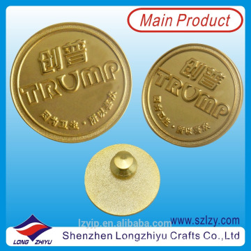 Логотип Металлические Кнопки Значок Pin Золота
